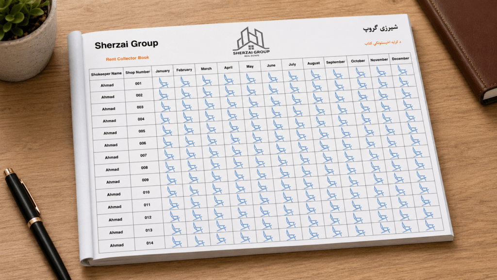 rent collector yearly book