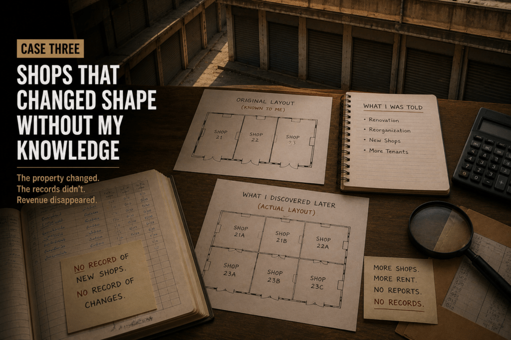 case three shops that changed shape without my knowledge