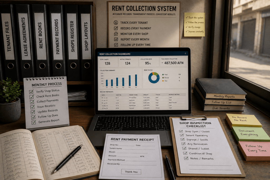 the rent collection system built
