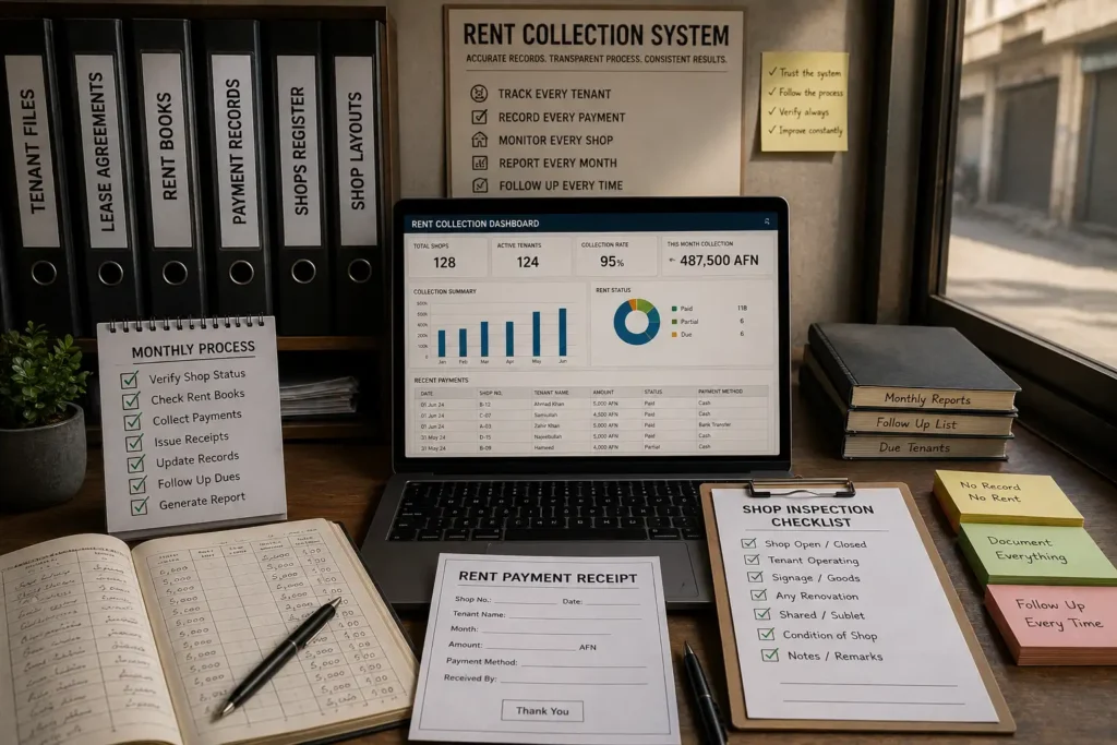 the rent collection system built